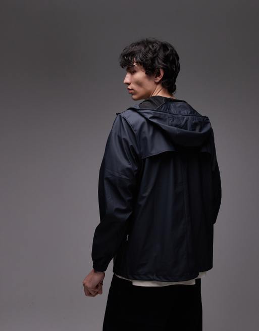 Rains - 18370 - Coupe-vent imperméable - Bleu marine, 4 de 4