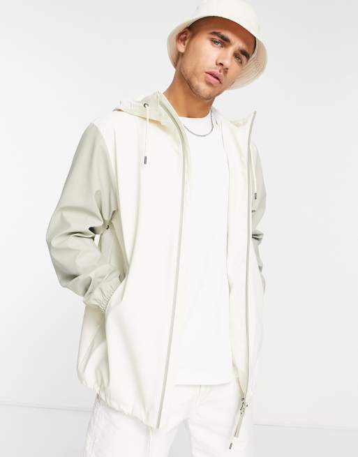 Rains – 18370 – Wasserdichte Windjacke in Beige