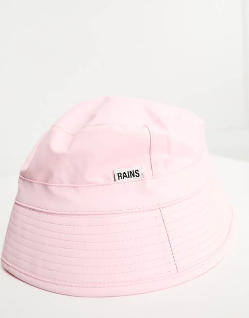 Rains 20010 bucket hat in candy pink | ASOS