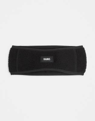 Rains Rains 20370 fleece headband in black