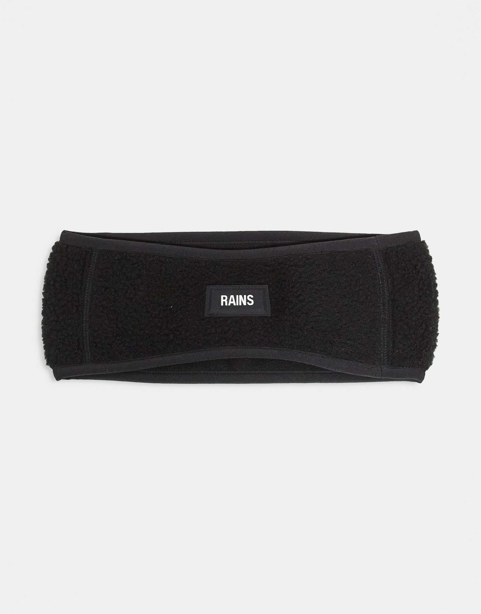 Флисовая повязка на голову Rains 20370 черного цвета