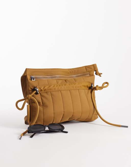 Rains 21010 Koya water repellent cross body bag in brown, 2 of 4