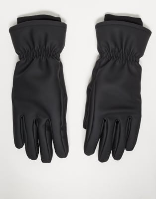 Rains Rains 21620 waterproof insulated gloves in black