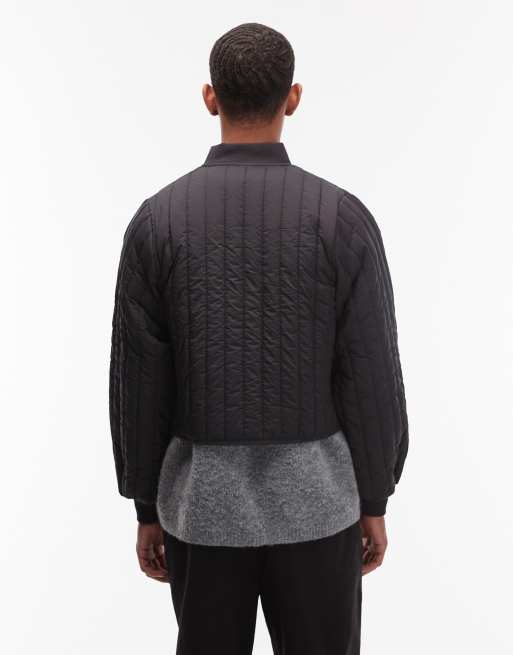 Rains - 21760 Banja - Bomber imperméable doublé - Noir, 3 de 5