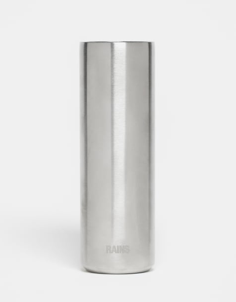 Rains 52010 500ml insulated flask in black - view 1