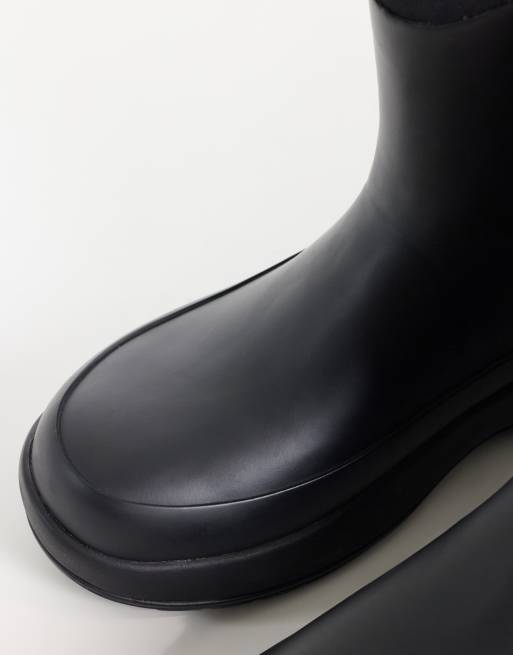 Rains 70240 wodoodporne gumowe botki mid dry w czerni, 3 z 4