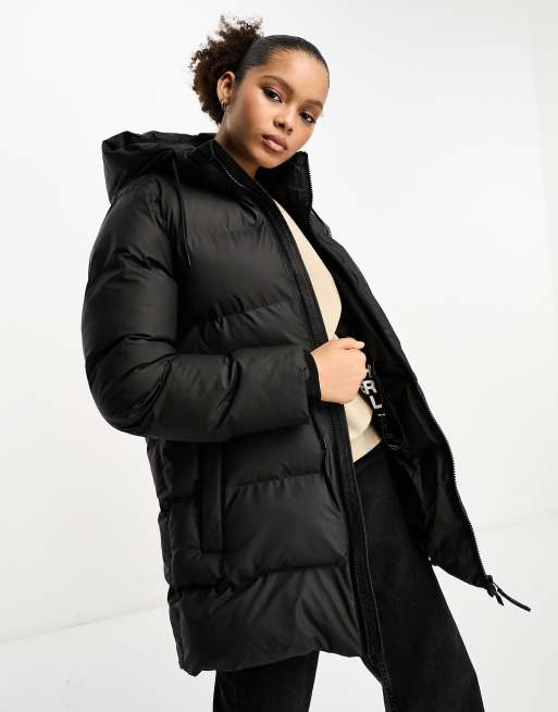 Rains® Alta Puffer Parka in Black for $515