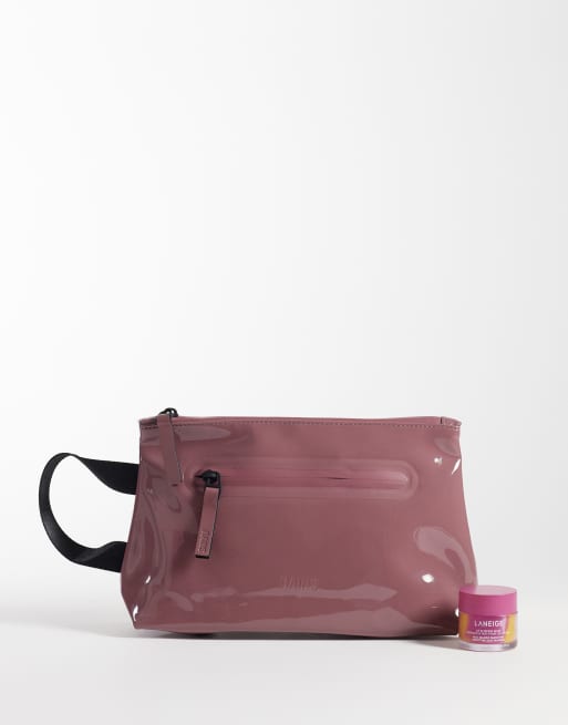 Rains beauty-case con zip impermeabile 16250 malva, 2 di 4