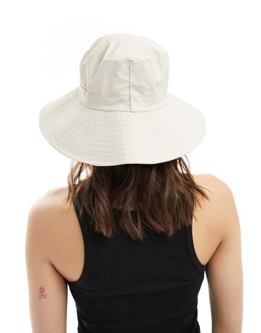Rains Boonie waterproof hat in sand dune exclusive to ASOS