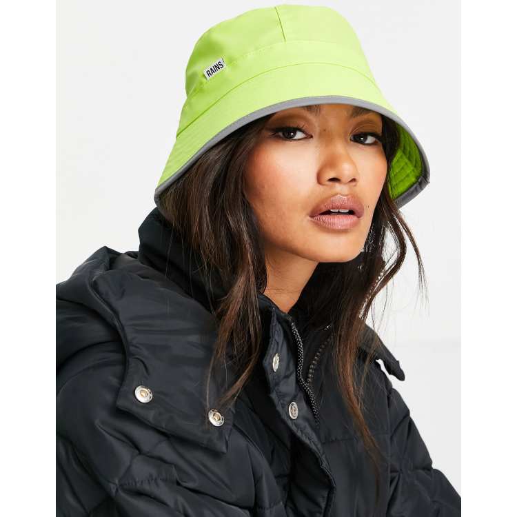 Lime store bucket hat