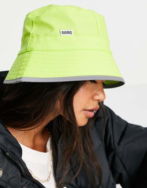 Rains® Bucket Hat in Green for $37