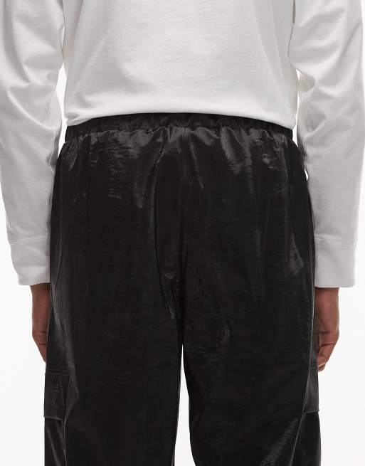 Rains cargo waterproof trousers in charcoal, 5 of 5
