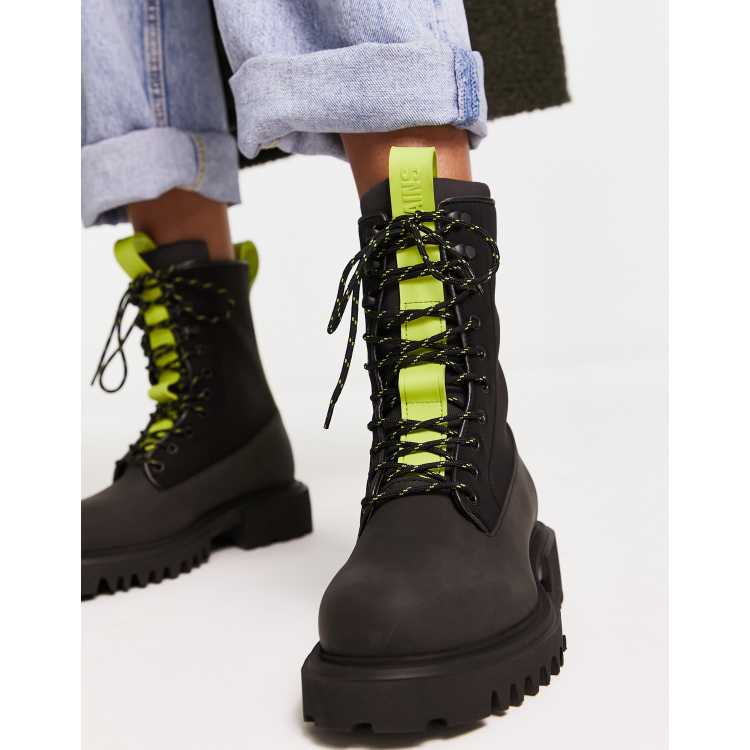 Lime green timberland outlet boots