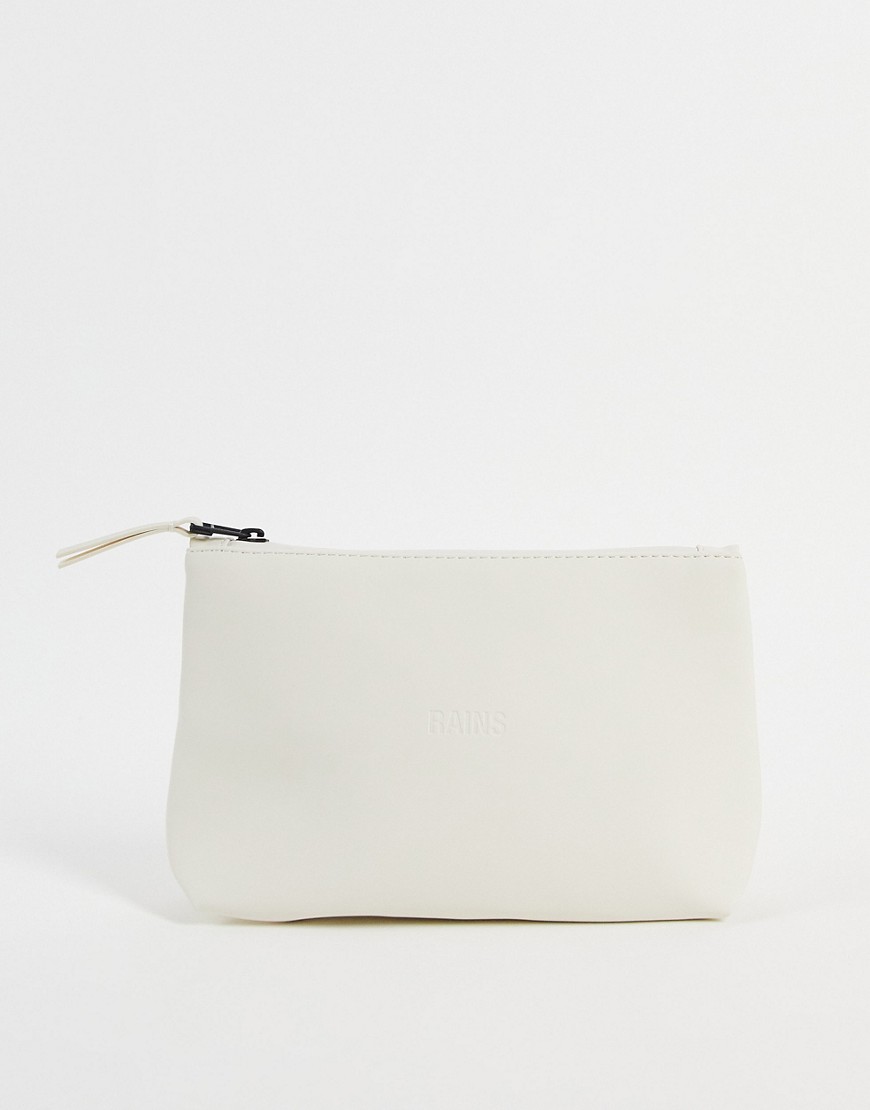Rains cosmetic Bag in off white
