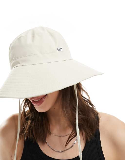 Rains - Exclusivité ASOS - Boonie - Chapeau imperméable - Sable, 2 de 4