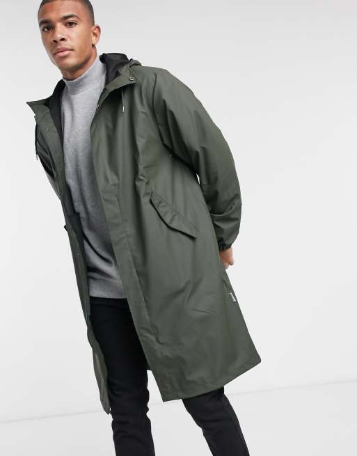 Rains store fishtail parka