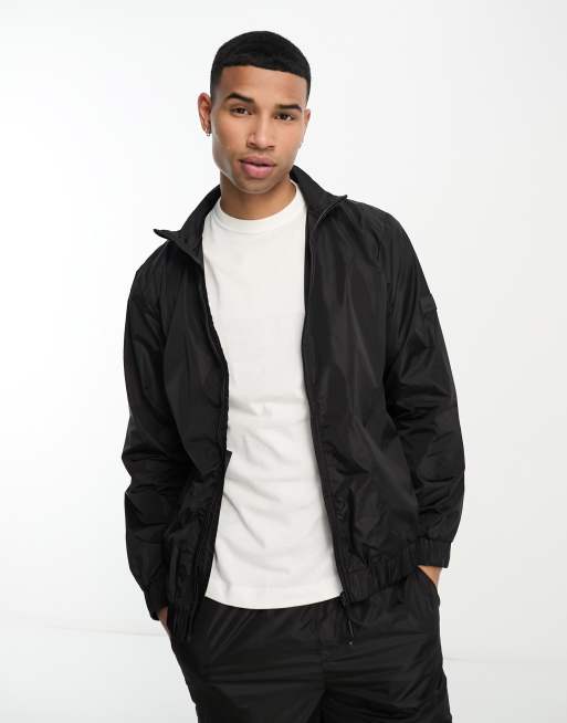 Rains - Giacca sportiva nera in nylon