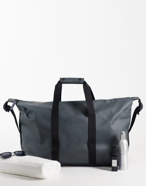 Rains Hilo 14200 vattentät weekendbag i mörkgrått, 2 av 4