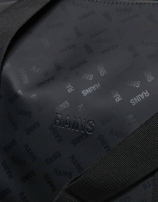 RAINS HILO 36L WEEKEND BAG WITH TONAL LOGO 