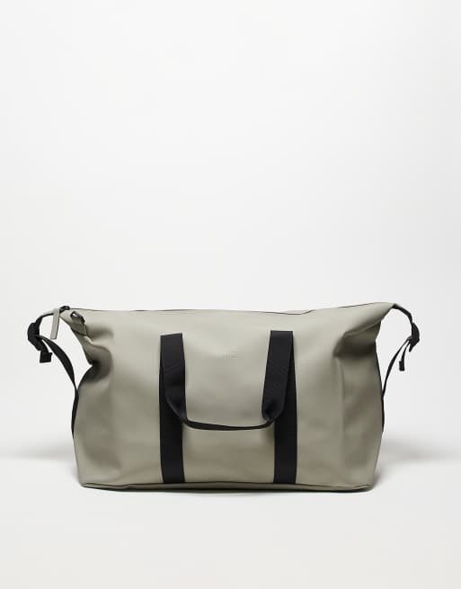 Rains - Hilo - Borsa weekend impermeabile color kaki chiaro da 36 l
