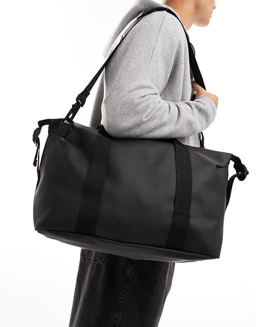 Rains Hilo small weekend bag in black | ASOS Rains Hilo small weekend bag in black | ASOS