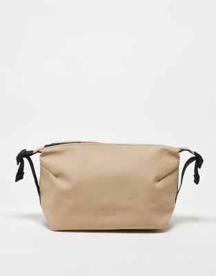 Trousse De Toilette Murale TOE Couleur Sable - Pour Camping-car, Bivouac, Voyage, Hôtel