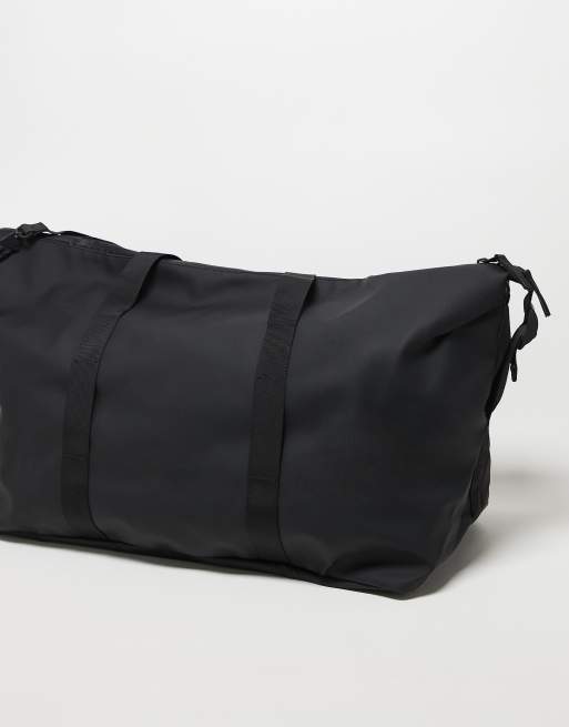 Rains Hilo waterproof weekend bag large in black