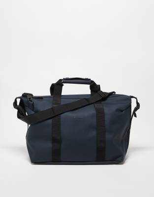 Rains Hilo waterproof weekend bag small in navy