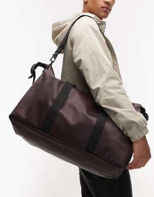 Rains Rains hilo weekend bag in dark brown