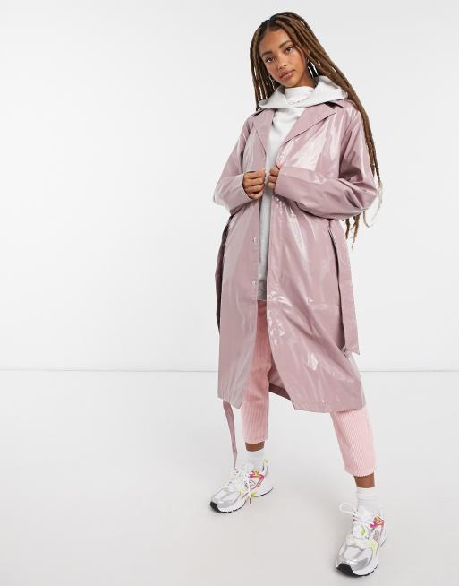 Rains deals pink coat