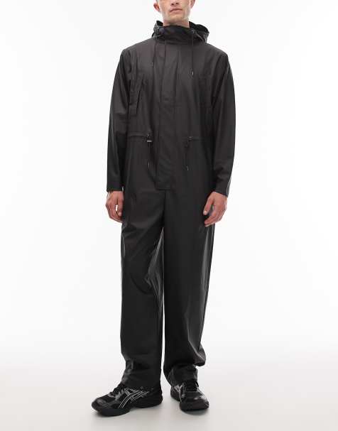 Rains jumpsuit in black - view 1