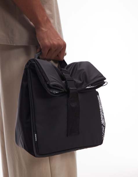 Rains large lunch bag in black - view 1