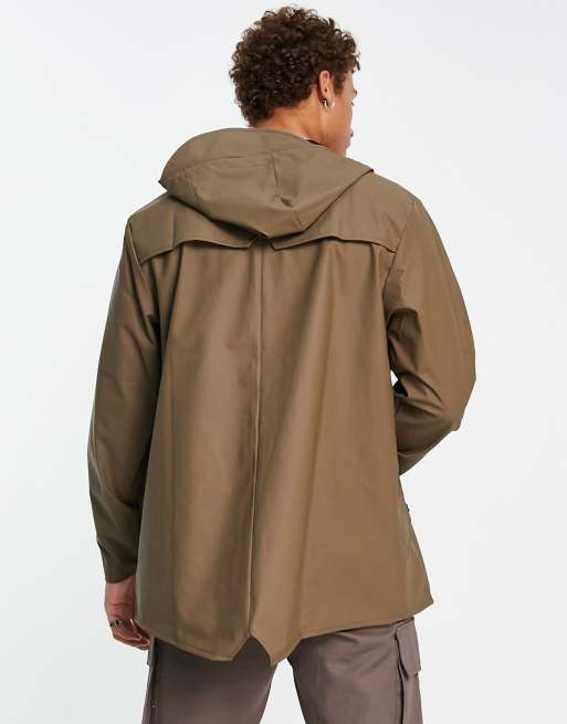 Lightweight hooded rain online jacket