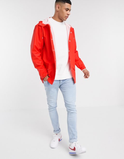 Rains sales jacket red