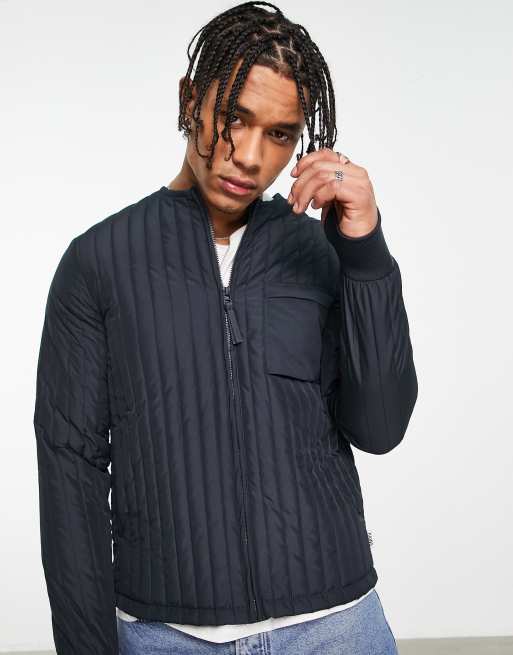 Rains liner jacket in navy