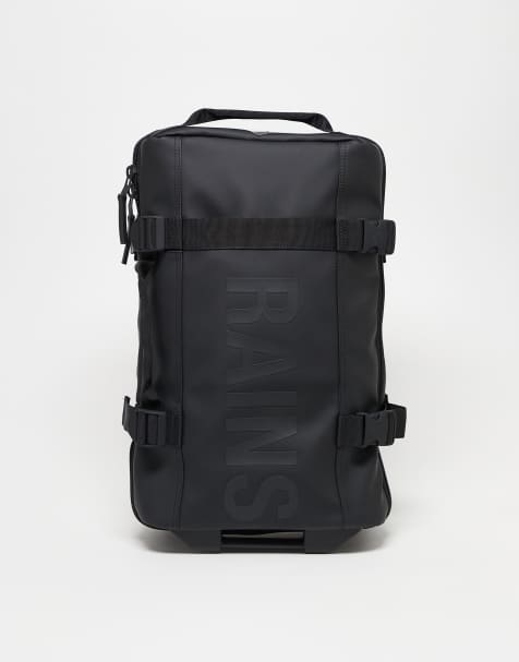 Rains logo Texel cabin bag in black - view 1