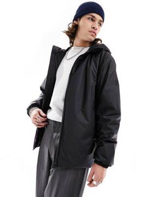 Rains Lohja waterproof lightweight puffer jacket in black - ASOS Price Checker