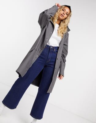 long waterproof coat with hood