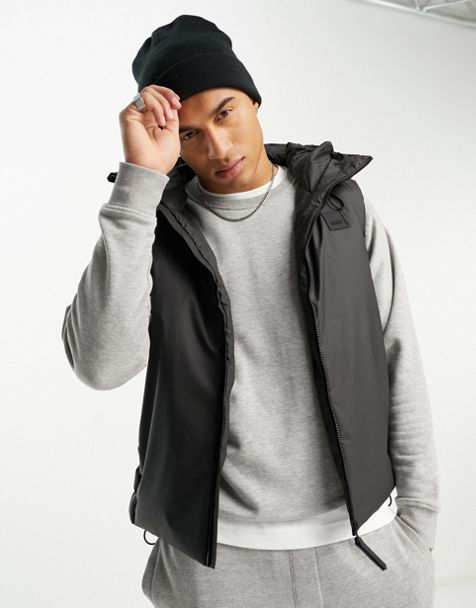 Columbia Puffect sherpa unisex puffer jacket in black Exclusive at ASOS