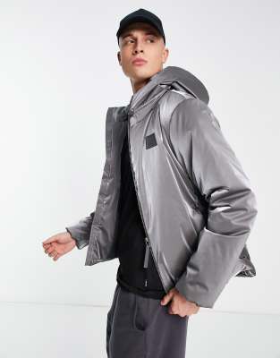 Rains puffer best sale jacket sale