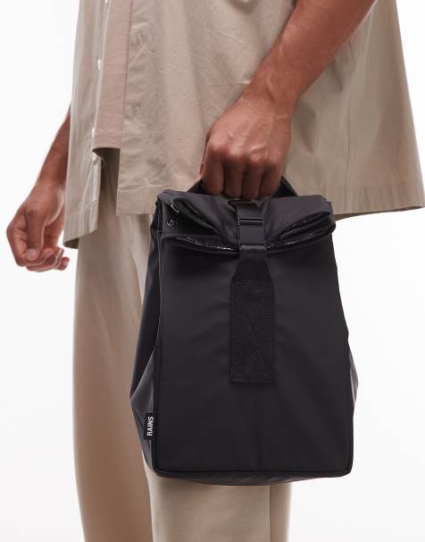 Rains lunch bag in black - view 1