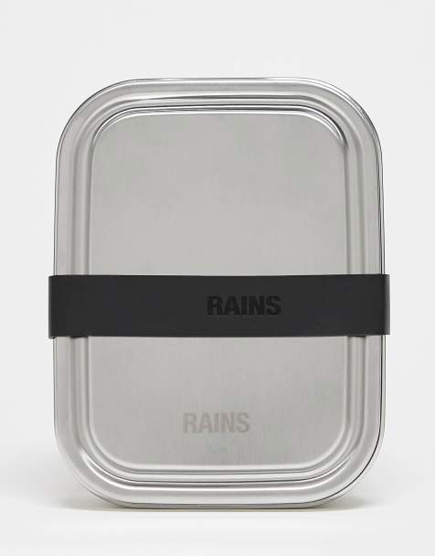 Rains lunch box in stainless steel - view 1