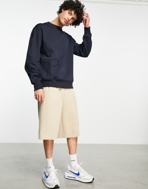 Rains - Marineblå sweatshirt, 4 af 4