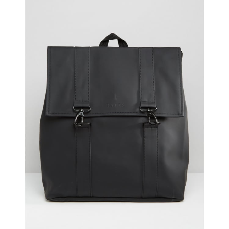 Rains Messenger Backpack In Black ASOS