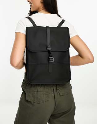 Rains micro backpack in black