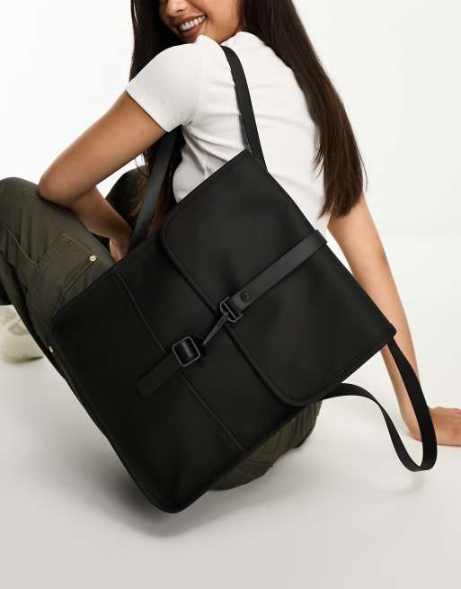 Rains micro tote bag in black