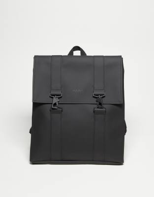 Zaini Rains Msn Bag Uomo Nero Unica - Immagine 6