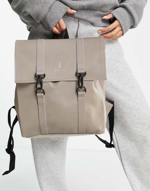 rains backpack mini taupe