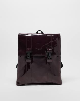 Rains Msn Waterproof Backpack In Red