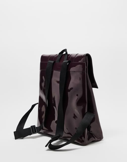 バックパック・リュック Msn Bag Mini W3 Backpack - RAINS - Synthetic - Burgundy Rains MSN Bag Mini | A smaller everyday backpack